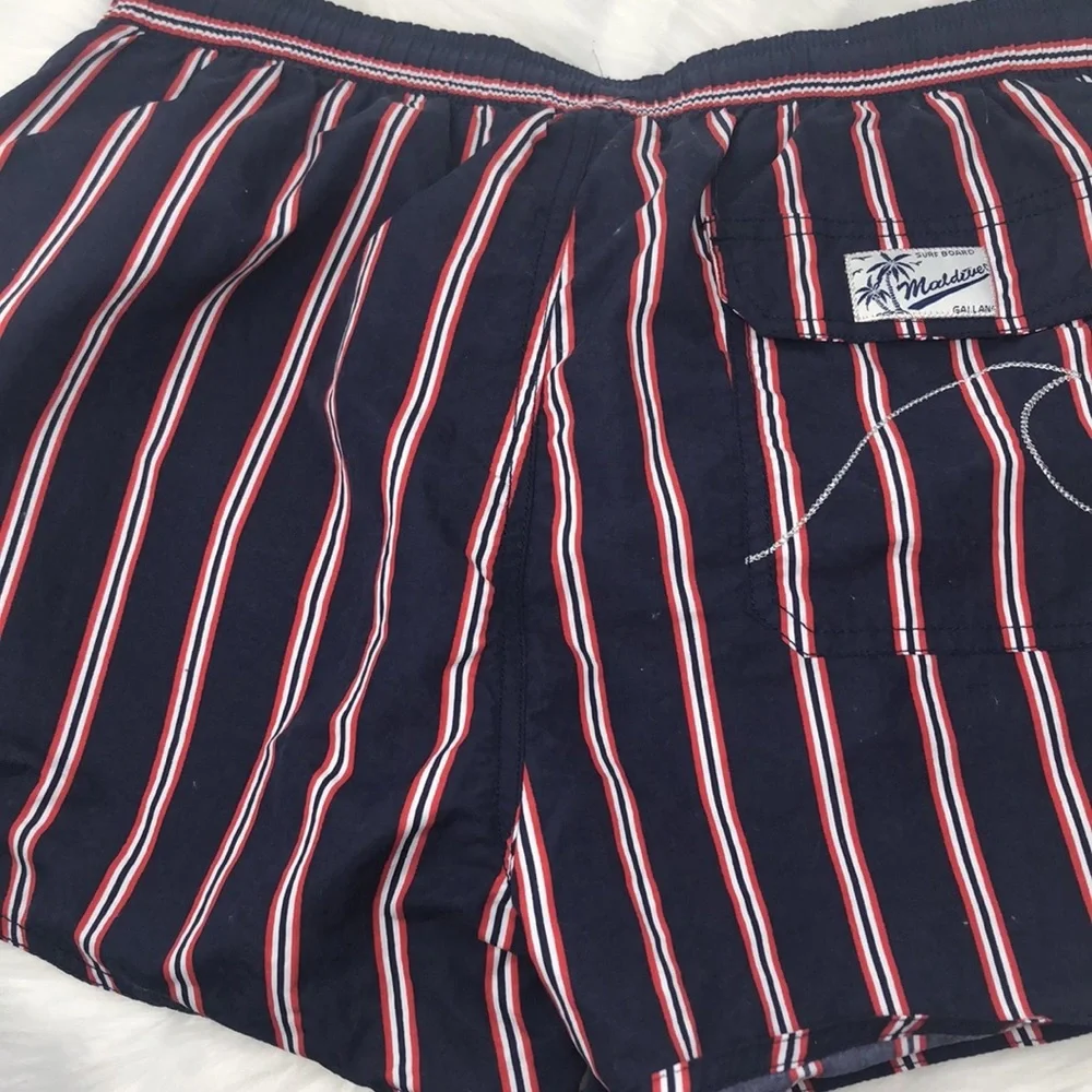Gailang Men’s Swim Shorts Trunks Maldives Size 35 Stripe